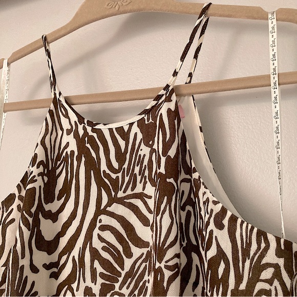 Lily Pulitzer Animal Print Maxi Dress - Picture 3 of 15